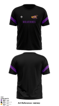 Bayfield High School Wolverine Wrestling 12563636 Short Sleeve Performance Shirt - 5