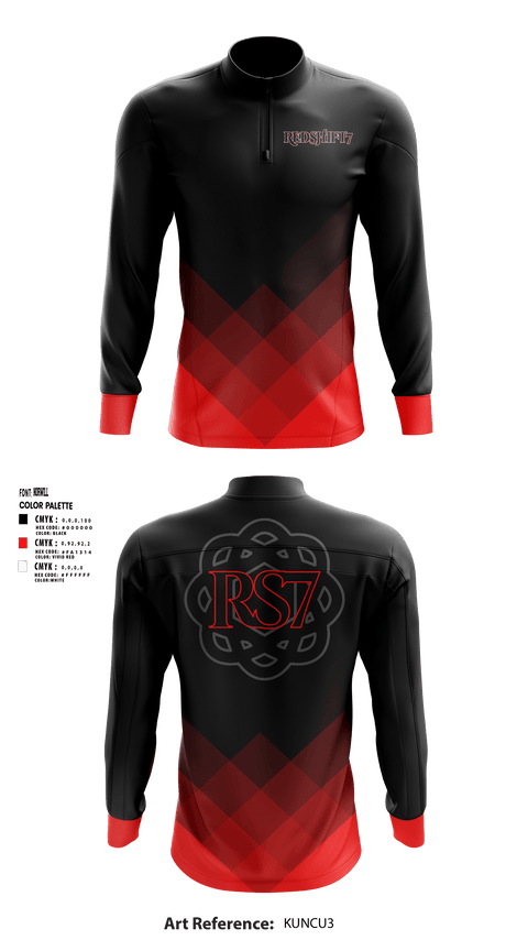 Quarter Zip Jacket, Redshift7Redshift7, Spirit Store, Teamtime, Team time, sublimation, custom sports apparel, team uniforms, spirit wear, spiritwear, sports uniforms, custom shirts, team store, custom team store, fundraiser sports, apparel fundraiser