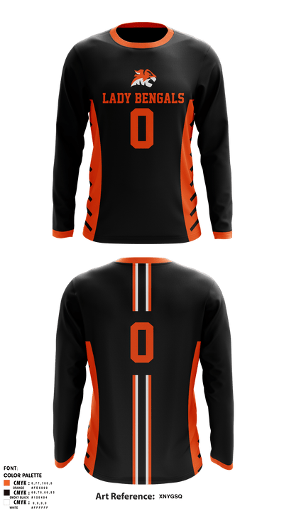 Princeton Basketball Club 59727861 Long Sleeve Shooting Shirt - 5
