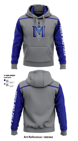 Hoodie, iMater Knights, Track & Field, Teamtime, Team time, sublimation, custom sports apparel, team uniforms, spirit wear, spiritwear, sports uniforms, custom shirts, team store, custom team store, fundraiser sports, apparel fundraiser