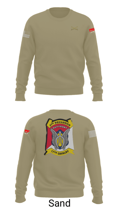 Alpha Troop 2-17 71338427 Crew Neck Sweatshirt - 12