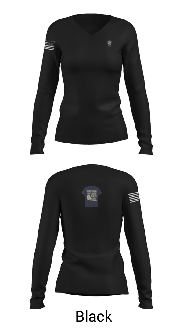 Women's Long Sleeve Vneck Shirt, , , Teamtime, Team time, sublimation, custom sports apparel, team uniforms, spirit wear, spiritwear, sports uniforms, custom shirts, team store, custom team store, fundraiser sports, apparel fundraiser