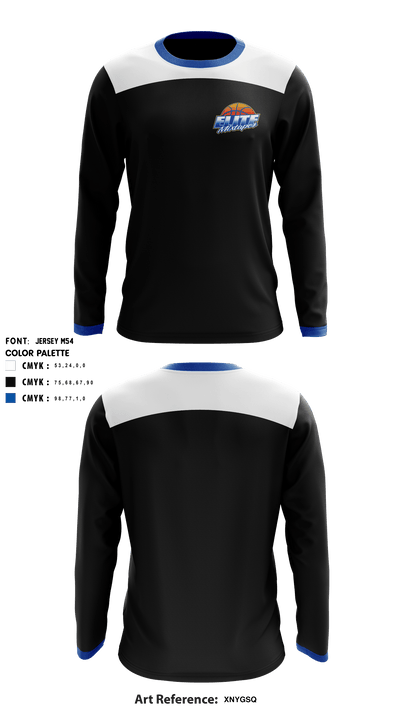 Elite Mixtapes 34822869 Long Sleeve Performance Shirt - 4