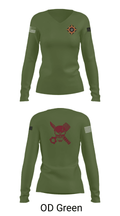 CLB-6 8386951 Women's Long Sleeve V-neck Shirt - 40