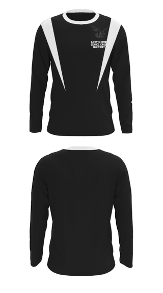 Long Sleeve Performance Shirt, Austin High School Cross Country, Cross Country, Teamtime, Team time, sublimation, custom sports apparel, team uniforms, spirit wear, spiritwear, sports uniforms, custom shirts, team store, custom team store, fundraiser sports, apparel fundraiser