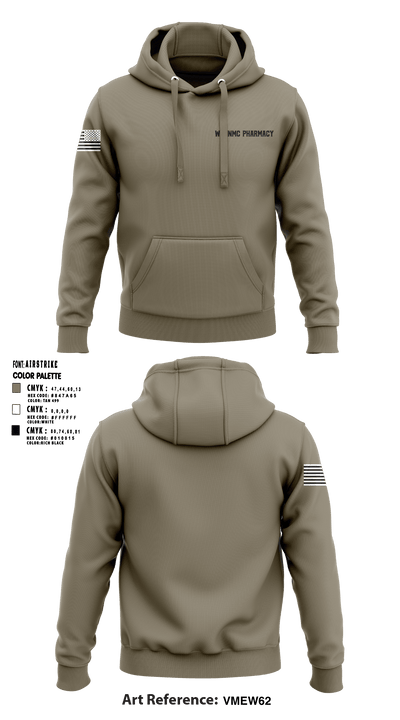WRNNMC PHARMACY 40411511 Hoodie - 1