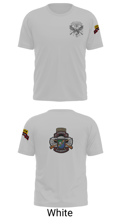 75th RGT 3rd BN Co C Alpha 88655986 Short Sleeve Performance Shirt - 18