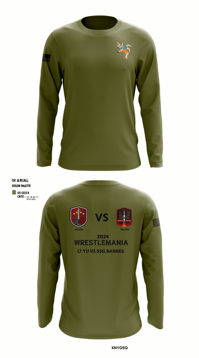 673 EFD/ 334 FEST 89104127 Long Sleeve Performance Shirt - 3