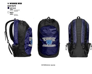 Gear Bag, York High School Volleyball, Men's Volleyball, Teamtime, Team time, sublimation, custom sports apparel, team uniforms, spirit wear, spiritwear, sports uniforms, custom shirts, team store, custom team store, fundraiser sports, apparel fundraiser