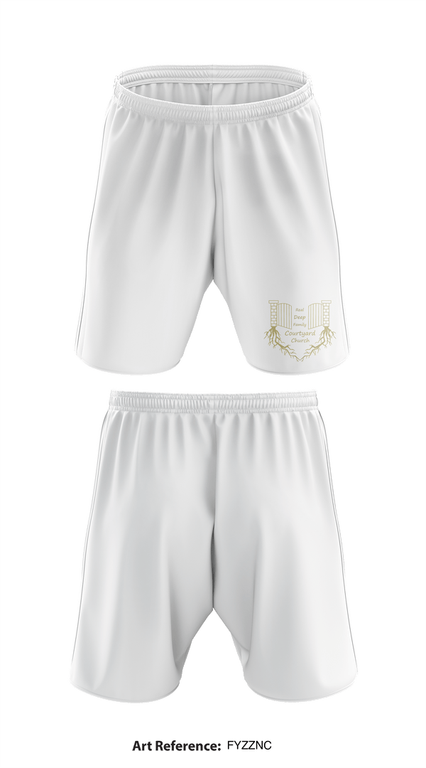 Athletic Shorts With Pockets, Courtyard Chuch, , Teamtime, Team time, sublimation, custom sports apparel, team uniforms, spirit wear, spiritwear, sports uniforms, custom shirts, team store, custom team store, fundraiser sports, apparel fundraiser