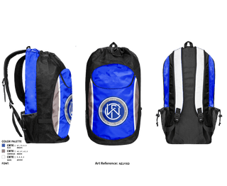 Gear Bag, Wake FC, Football, Teamtime, Team time, sublimation, custom sports apparel, team uniforms, spirit wear, spiritwear, sports uniforms, custom shirts, team store, custom team store, fundraiser sports, apparel fundraiser