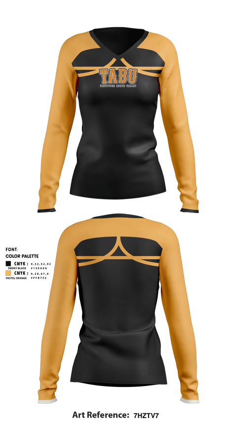 Women's Long Sleeve Vneck Shirt, tabu, Softball, Teamtime, Team time, sublimation, custom sports apparel, team uniforms, spirit wear, spiritwear, sports uniforms, custom shirts, team store, custom team store, fundraiser sports, apparel fundraiser