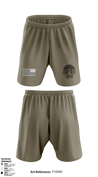 6th Operator Bn 26768523 Athletic Shorts With Pockets - 1
