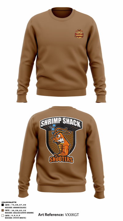 Shrimp Shack Shooters 38335157 Crew Neck Sweatshirt - 5