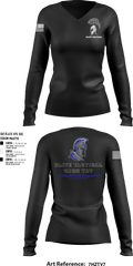 Elite Tactical 5830728 Women's Long Sleeve V-neck Shirt - 1
