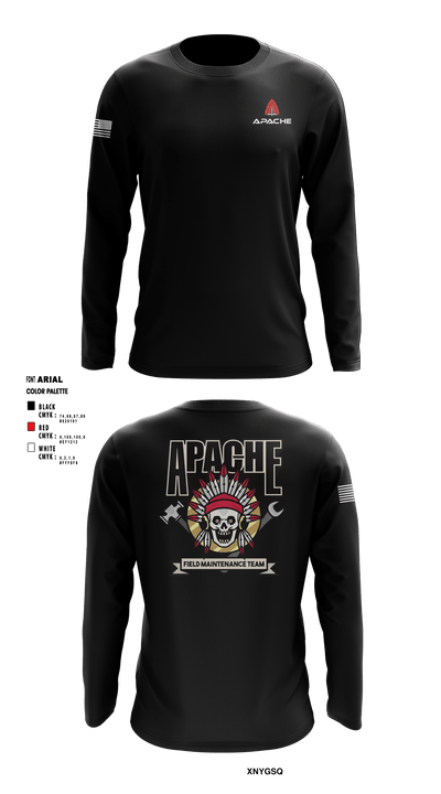 5-7 Cav 24343942 Long Sleeve Performance Shirt - 1