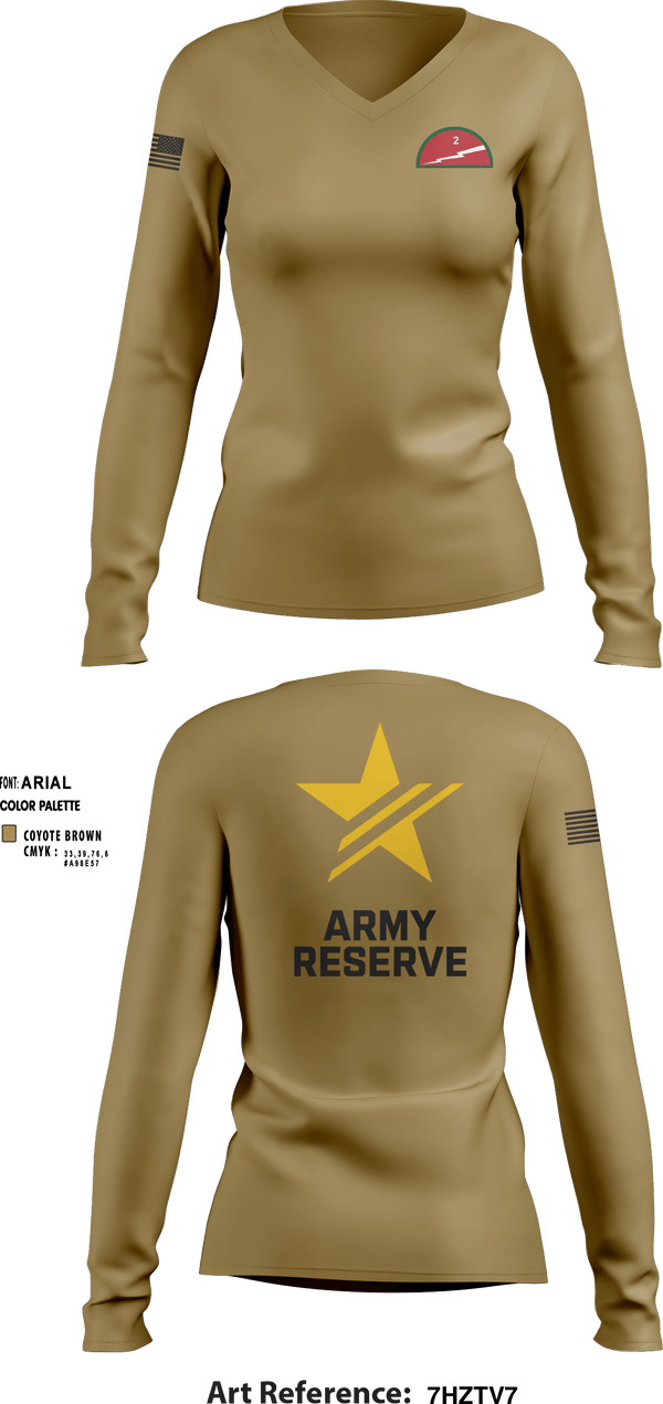 Women's Long Sleeve Vneck Shirt, Ardent Brigade, , Teamtime, Team time, sublimation, custom sports apparel, team uniforms, spirit wear, spiritwear, sports uniforms, custom shirts, team store, custom team store, fundraiser sports, apparel fundraiser