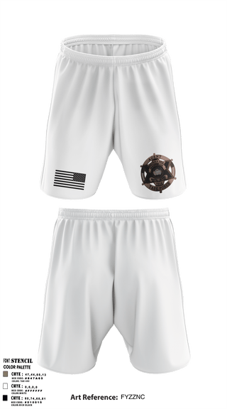 Athletic Shorts With Pockets, , Police, Teamtime, Team time, sublimation, custom sports apparel, team uniforms, spirit wear, spiritwear, sports uniforms, custom shirts, team store, custom team store, fundraiser sports, apparel fundraiser