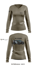 Eagle County Sheriff’s Office 21262953 Women's Long Sleeve V-neck Shirt - 2