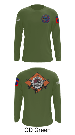 Long Sleeve Performance Shirt, , Army, Teamtime, Team time, sublimation, custom sports apparel, team uniforms, spirit wear, spiritwear, sports uniforms, custom shirts, team store, custom team store, fundraiser sports, apparel fundraiser
