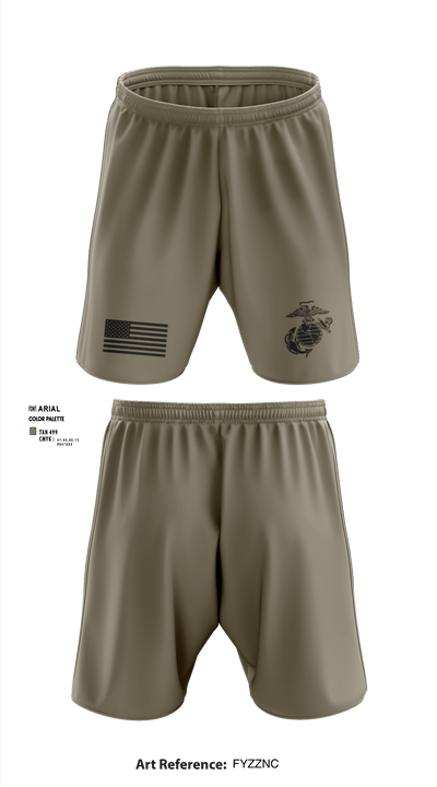 Oceana Marines 61589577 Athletic Shorts With Pockets - 4