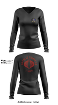 Cobra Company 43397226 Women's Long Sleeve V-neck Shirt - 7