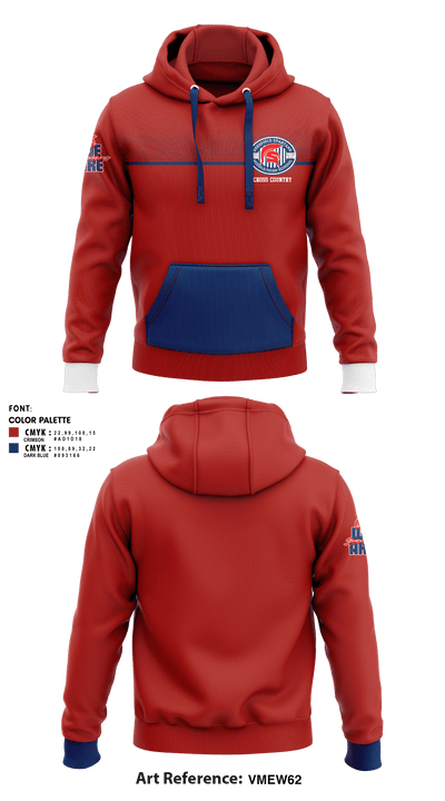 Deerfield Spartans 70585426 Hoodie - 1