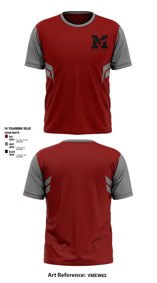 Short Sleeve Performance Shirt, Mount Vernon High School Wrestling, Wrestling, Teamtime, Team time, sublimation, custom sports apparel, team uniforms, spirit wear, spiritwear, sports uniforms, custom shirts, team store, custom team store, fundraiser sports, apparel fundraiser