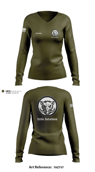 Women's Long Sleeve Vneck Shirt, , Police, Teamtime, Team time, sublimation, custom sports apparel, team uniforms, spirit wear, spiritwear, sports uniforms, custom shirts, team store, custom team store, fundraiser sports, apparel fundraiser
