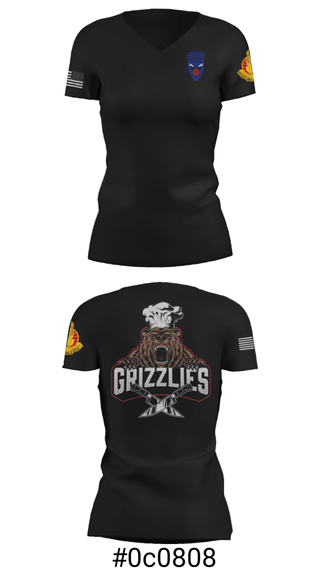 Women's Short Sleeve Vneck Shirt, , Army, Teamtime, Team time, sublimation, custom sports apparel, team uniforms, spirit wear, spiritwear, sports uniforms, custom shirts, team store, custom team store, fundraiser sports, apparel fundraiser