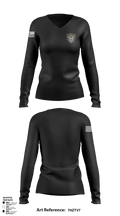 Security 72744812 Women's Long Sleeve V-neck Shirt - 1