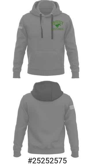 Hoodie, West Junior High School, Spirit Store, Teamtime, Team time, sublimation, custom sports apparel, team uniforms, spirit wear, spiritwear, sports uniforms, custom shirts, team store, custom team store, fundraiser sports, apparel fundraiser