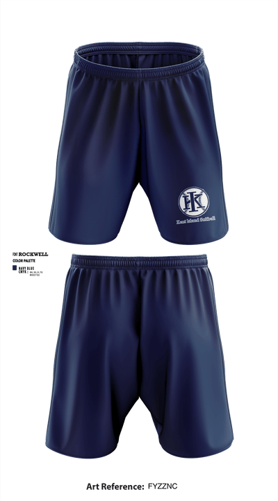 Kent Island Youth Softball 28747832 Athletic Shorts With Pockets - 7