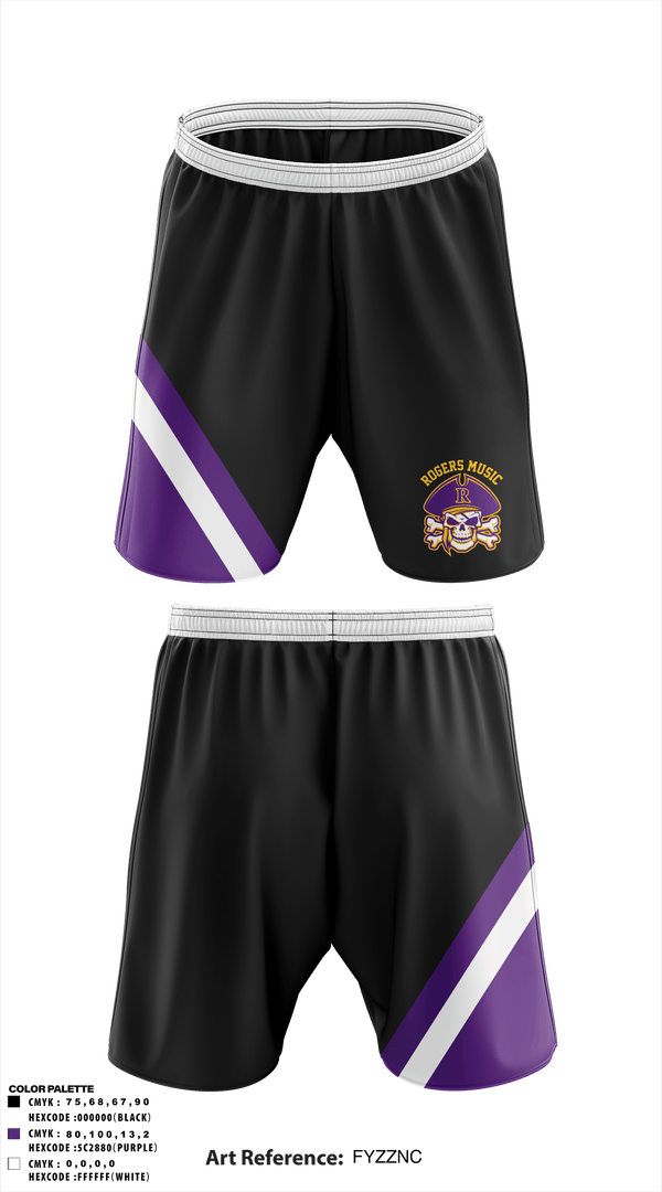 Athletic Shorts With Pockets, Rogers Music, Spirit Store, Teamtime, Team time, sublimation, custom sports apparel, team uniforms, spirit wear, spiritwear, sports uniforms, custom shirts, team store, custom team store, fundraiser sports, apparel fundraiser