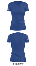 Ogdensburg Free Academy High School Basketball 25062140 Women's Short Sleeve V-neck Shirt - 21