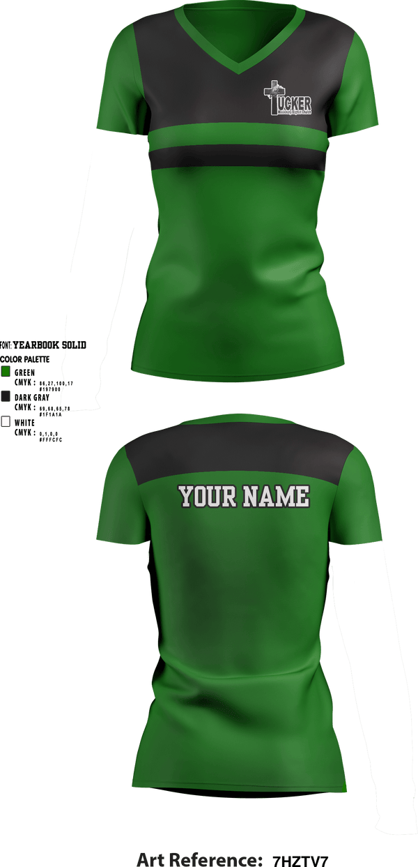 Women's Short Sleeve Vneck Shirt, Tucker Missionary Baptist Church, , Teamtime, Team time, sublimation, custom sports apparel, team uniforms, spirit wear, spiritwear, sports uniforms, custom shirts, team store, custom team store, fundraiser sports, apparel fundraiser