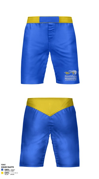Windsor High School Wrestling 19784637 Fight Shorts - 1