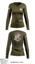 Vicenza Field Office 4611375 Women's Long Sleeve V-neck Shirt - 1