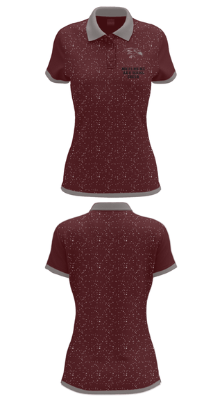 Women's Short Sleeve Performance Polo, Independence High School Cheer, Cheer, Teamtime, Team time, sublimation, custom sports apparel, team uniforms, spirit wear, spiritwear, sports uniforms, custom shirts, team store, custom team store, fundraiser sports, apparel fundraiser
