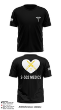 2-502IN Medical Platoon 90993317 Short Sleeve Performance Shirt - 1