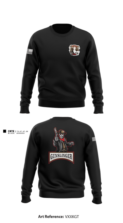 541st Outlaws: Gunslingers 51318466 Crew Neck Sweatshirt - 1