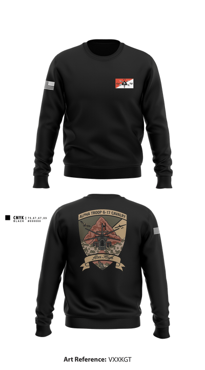 6-17 CAV 92718622 Crew Neck Sweatshirt - 6
