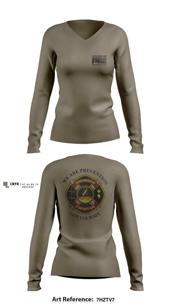 Women's Long Sleeve Vneck Shirt, , Fire Department, Teamtime, Team time, sublimation, custom sports apparel, team uniforms, spirit wear, spiritwear, sports uniforms, custom shirts, team store, custom team store, fundraiser sports, apparel fundraiser