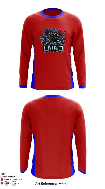 Laird Hockey 29487504 Long Sleeve Performance Shirt - 1