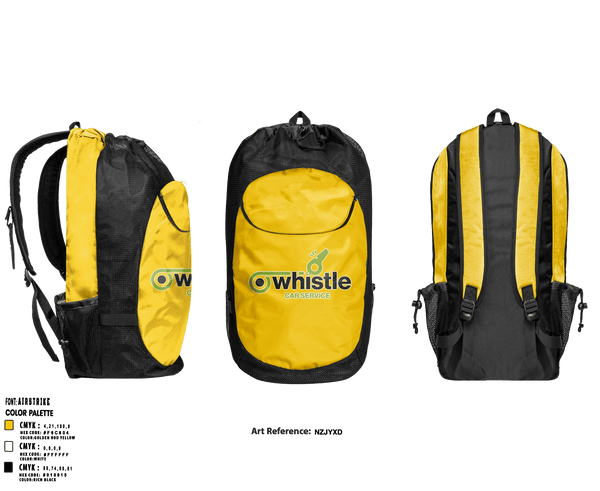 Gear Bag, WhistleWhistle, , Teamtime, Team time, sublimation, custom sports apparel, team uniforms, spirit wear, spiritwear, sports uniforms, custom shirts, team store, custom team store, fundraiser sports, apparel fundraiser