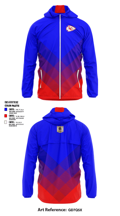 Lakeland Senior High School 71770022 Windbreaker - 1