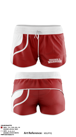 Track Shorts, Walter L Wilkinson Middle School Track, Track & Field, Teamtime, Team time, sublimation, custom sports apparel, team uniforms, spirit wear, spiritwear, sports uniforms, custom shirts, team store, custom team store, fundraiser sports, apparel fundraiser