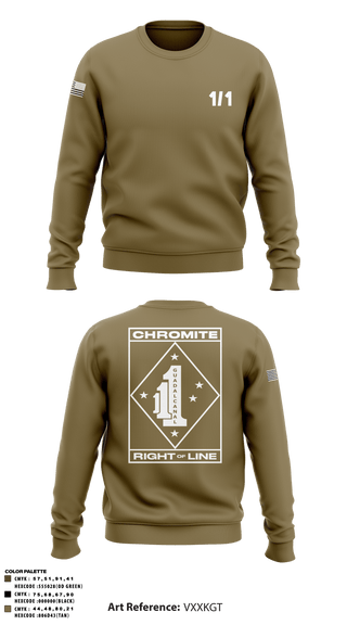 Crew Neck Sweatshirt, V1/1, Marines, Teamtime, Team time, sublimation, custom sports apparel, team uniforms, spirit wear, spiritwear, sports uniforms, custom shirts, team store, custom team store, fundraiser sports, apparel fundraiser