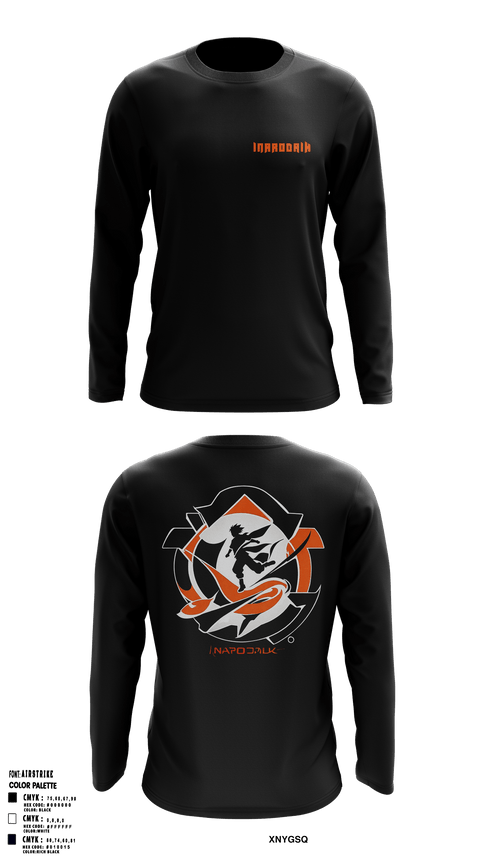Long Sleeve Performance Shirt, INaroDAlK.INaroDAlK., , Teamtime, Team time, sublimation, custom sports apparel, team uniforms, spirit wear, spiritwear, sports uniforms, custom shirts, team store, custom team store, fundraiser sports, apparel fundraiser