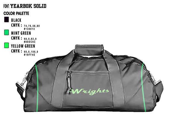 Duffle Bag, Wrights road service, , Teamtime, Team time, sublimation, custom sports apparel, team uniforms, spirit wear, spiritwear, sports uniforms, custom shirts, team store, custom team store, fundraiser sports, apparel fundraiser
